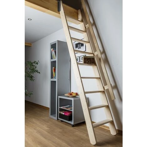 FAKRO Escalier De Meunier Pour Cage D'escalier 60 Cm X 90 Cm 1 FAKRO Escalier De Meunier Pour Cage D'escalier 60 Cm X 90 Cm