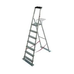 ESCALUX Escabeau Aluminium De Jardin 7 Marches -Pas Cher Échelle Magasin 278156 3