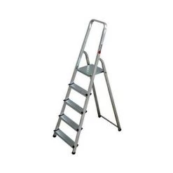 ESCALUX Escabeau Aluminium Usage Mixte 5 Marches