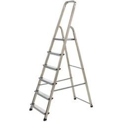 ESCALUX Escabeau Aluminium Usage Mixte 6 Marches