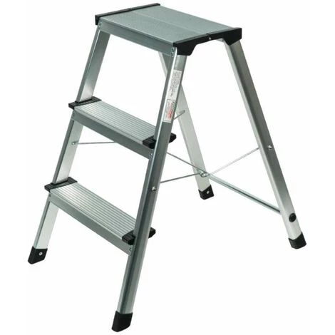Marchepied Pliable En Aluminium 3 Marches Werkapro 2 Marchepied Pliable En Aluminium 3 Marches Werkapro – Image 2