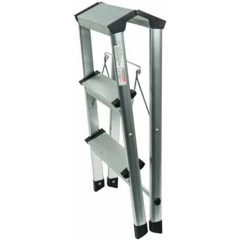 Marchepied Pliable En Aluminium 3 Marches Werkapro 4 Marchepied Pliable En Aluminium 3 Marches Werkapro – Image 4