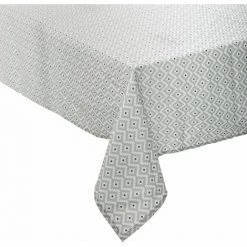 ATMOSPHERA Nappe Anti-tache Ethnique Ethnik - 140 X 240 - Gris