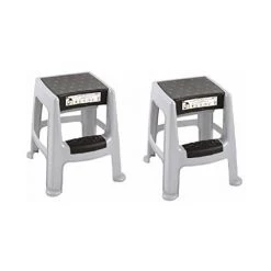 MAISANGE EDA - Escabeau à Plans Fixes Avec Coffre De Rangement - 10183 (2)