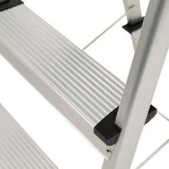 Ribelli Escabeau En Aluminium Pliant Échelle Domestique Pliable Marchepied 3 Niveaux Chargeable Jusqu'à 150 Kg Env. 44 X 61 X 60,5 Cm 7 Ribelli Escabeau En Aluminium Pliant Échelle Domestique Pliable Marchepied 3 Niveaux Chargeable Jusqu'à 150 Kg Env. 44 X 61 X 60,5 Cm -Pas Cher Échelle Magasin 29861444 3