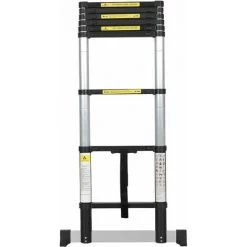MADE4US Echelle Téléscopique Multifonction - Noir - 2,6 Metres - Multifonction En Aluminium - Certifié EN131 -Pas Cher Échelle Magasin 29961318 4