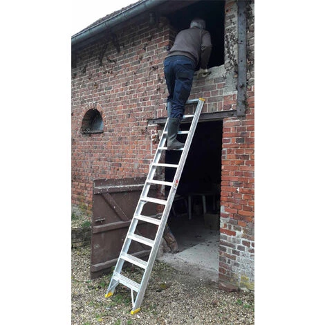 ECHELLE DIRECT - MATISERE Echelle Mezzanine Aluminium De Longueur 2.33m. - 9910 5 ECHELLE DIRECT - MATISERE Echelle Mezzanine Aluminium De Longueur 2.33m. - 9910 – Image 5