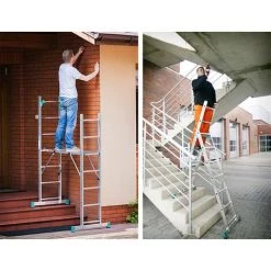 ECHAFAUDAGE DIRECT - MATISERE Echafaudage Pour Escalier : 3.00m Haut. Travail Max - 8507 8 ECHAFAUDAGE DIRECT - MATISERE Echafaudage Pour Escalier : 3.00m Haut. Travail Max - 8507 -Pas Cher Échelle Magasin 3105334 4