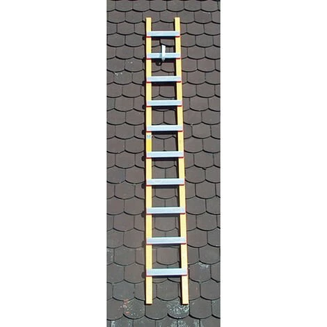 ECHELLE DIRECT - MATISERE Echelle De Toit - Bois / Alu - Ecartement Des Barreaux 25cm - 2.30m De Long - HIM4138.25.230 3 ECHELLE DIRECT - MATISERE Echelle De Toit - Bois / Alu - Ecartement Des Barreaux 25cm - 2.30m De Long - HIM4138.25.230 – Image 3