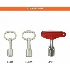 ECHELLE DIRECT - MATISERE Cadenas: Vis à Triangle 11mm / Ø18 / A=15 / B=25 - 550.11 -Pas Cher Échelle Magasin 3105674 4