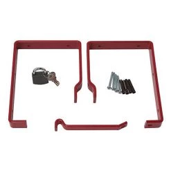ECHELLE DIRECT - MATISERE Fixation Murale Avec Cadenas Pour Stockez Et Fixez Votre échelle Au Mur En Toute Sécurité. - 315898 -Pas Cher Échelle Magasin 3105687 4