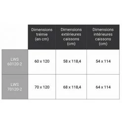 ECHELLE DIRECT - MATISERE Escalier Escamotable Bois - Ouverture Du Plafond De 70 X 120cm - LWS70120-2 -Pas Cher Échelle Magasin 3105701 3