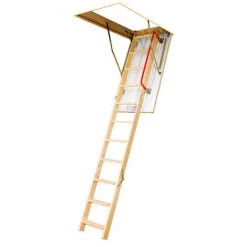 ECHELLE DIRECT - MATISERE Escalier Escamotable Bois - Ouverture Du Plafond De 70 X 100cm - LWK70100-2