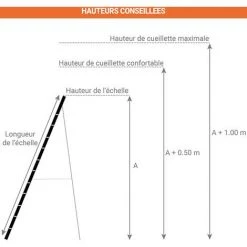 ECHELLE DIRECT - MATISERE Echelle De Cueilllette Bois De Longueur 2.00m. - VEND200 -Pas Cher Échelle Magasin 3105994 3