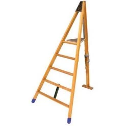 ECHELLE DIRECT - MATISERE Echelle Fruitière 5 Barreaux - Hauteur De L'échelle 2.00m - H2000T