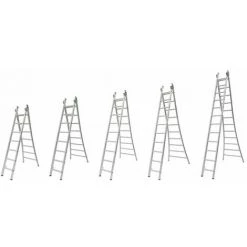 ECHELLE DIRECT - MATISERE Echelle Transformable 2 Plans De 2.25m Fermée Et 3.50m Ouverte. - CBF/2X08 -Pas Cher Échelle Magasin 3106029 4