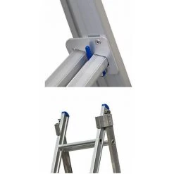 ECHELLE DIRECT - MATISERE Echelle Transformable 2 Plans De 2.25m Fermée Et 3.50m Ouverte. - CBF/2X08 -Pas Cher Échelle Magasin 3106029 5