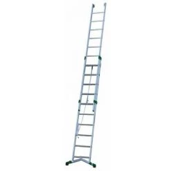 ECHELLE DIRECT - MATISERE Echelle Coulissante 2 Plans 5.10m Dépliée Et 3.24m Pliée - P320-2F
