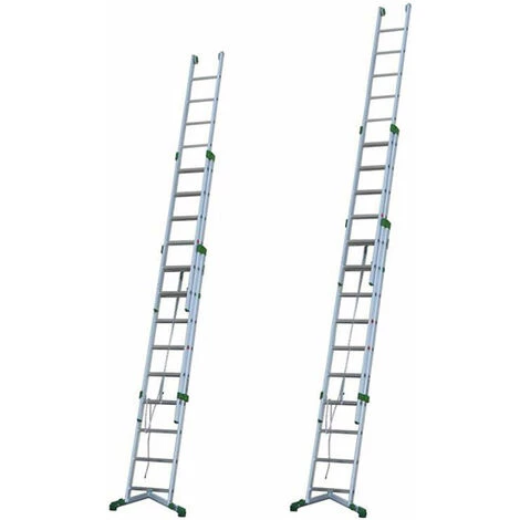 ECHELLE DIRECT - MATISERE Echelle Coulissante 3 Plans - Longueur D'échelle De 7.20m. - P320-3F 3 ECHELLE DIRECT - MATISERE Echelle Coulissante 3 Plans - Longueur D'échelle De 7.20m. - P320-3F – Image 3