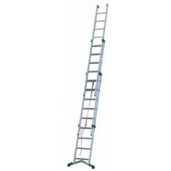 ECHELLE DIRECT - MATISERE Echelle Coulissante 3 Plans - Longueur D'échelle De 8.10m. - P350-3F