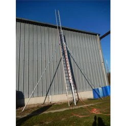 ECHELLE DIRECT - MATISERE Echelle Pompier - Coulissante 3 Plans - 8.50m Dépliée / 3.50m Pliée - 4350/SPG -Pas Cher Échelle Magasin 3106120 5