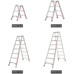 ESCABEAU DIRECT - MATISERE Escabeau 5 Marches - Hauteur Atteignable 2.65m - 4024/2x5 7 ESCABEAU DIRECT - MATISERE Escabeau 5 Marches - Hauteur Atteignable 2.65m - 4024/2x5 -Pas Cher Échelle Magasin 3140844 3