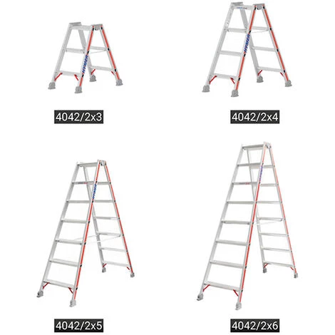 ESCABEAU DIRECT - MATISERE Escabeau 5 Marches - Hauteur Atteignable 2.65m - 4024/2x5 3 ESCABEAU DIRECT - MATISERE Escabeau 5 Marches - Hauteur Atteignable 2.65m - 4024/2x5 – Image 3