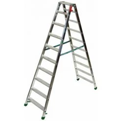 ESCABEAU DIRECT - MATISERE Escabeau 2x6 Marches Double Accès - D5