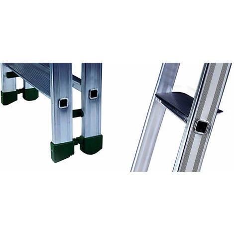 ESCABEAU DIRECT - MATISERE Escabeau 2x6 Marches Double Accès - D5 3 ESCABEAU DIRECT - MATISERE Escabeau 2x6 Marches Double Accès - D5 – Image 3