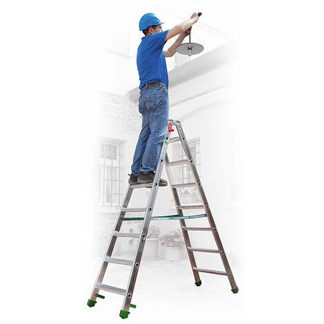 ESCABEAU DIRECT - MATISERE Escabeau 2x6 Marches Double Accès - D5 5 ESCABEAU DIRECT - MATISERE Escabeau 2x6 Marches Double Accès - D5 – Image 5