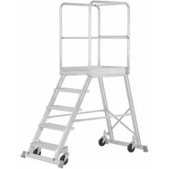 PLATEFORME DIRECT - MATISERE Plateforme Roulante De 8 Marches - Hauteur Travail Max. 3.94m - 6888/08