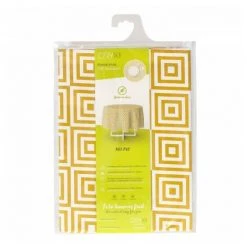 ORYX Tovaglia Gomma Rotonda Diamanti Gialli Impermeabile Pvc Antimacchia Ø140 Cm. -Pas Cher Échelle Magasin 31641540 4