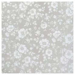 ORYX Tovaglia Rettangolare Gomma Fiori Bianchi Impermeabile Pvc Antimacchia 140x250 Cm. -Pas Cher Échelle Magasin 31642174 3