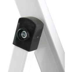 M S V MSV Escabeau Marchepied 2 Niveaux Pliant En Acier Max 150kg (49x43,5x83,5cm) - Noir -Pas Cher Échelle Magasin 31775601 4