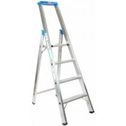 LE SANITAIRE Escabeau Alu Stabilo 4 Marches