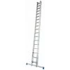 LE SANITAIRE Echelle Coulissante à Corde 2 Plans 2 X 18 échelons