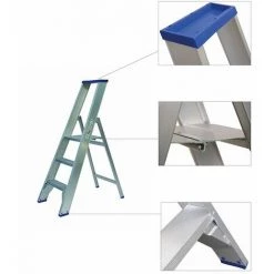 ESCABEAU DIRECT - MATISERE Escabeau Pro 5 Marches - PT05 -Pas Cher Échelle Magasin 3206692 3