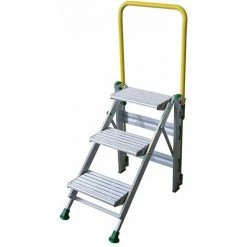 PLATEFORME DIRECT - MATISERE Escabeau 4 Marches - Hauteur De Travail Max. 2.96m - PO-4/M