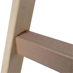 ESCABEAU DIRECT - MATISERE Marchepied Bois - 3 Marches - Hauteur Atteignable De 2.95m - BDMP-3 -Pas Cher Échelle Magasin 3224579 5