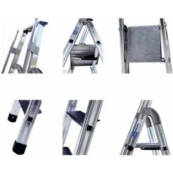 ESCABEAU DIRECT - MATISERE Escabeau Pro 13 Marches - Q60/13M 9 ESCABEAU DIRECT - MATISERE Escabeau Pro 13 Marches - Q60/13M -Pas Cher Échelle Magasin 3224639 5