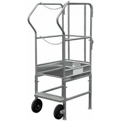 PLATEFORME DIRECT - MATISERE Escabeau 1 Marche - Hauteur De Travail Max. 2.55m - 18.011