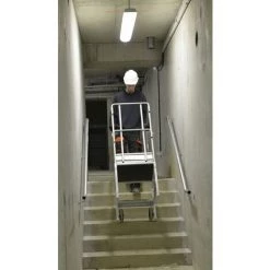 PLATEFORME DIRECT - MATISERE Escabeau 1 Marche - Hauteur De Travail Max. 2.55m - 18.011 -Pas Cher Échelle Magasin 3224738 3