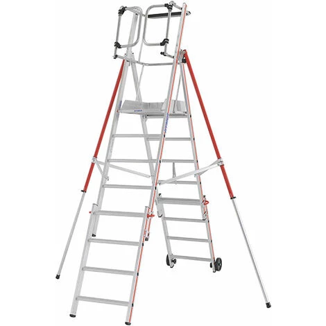 ESCABEAU DIRECT - MATISERE Escabeau Télescopique De 6 Marches Avec Kit D'extension 3 Marches - 848306/03 1 ESCABEAU DIRECT - MATISERE Escabeau Télescopique De 6 Marches Avec Kit D'extension 3 Marches - 848306/03