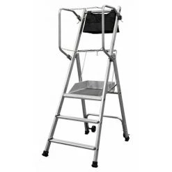 ESCABEAU DIRECT - MATISERE Escabeau Pro 2 Marches. Hauteur De Travail Maximale De 2.50m - 18.162