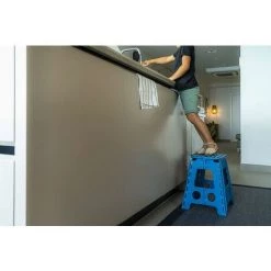 Tabouret Polyvalent 290X390X220Mm Bleu Plastique Arregui -Pas Cher Échelle Magasin 32672402 4