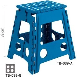Tabouret Polyvalent 290X390X220Mm Bleu Plastique Arregui -Pas Cher Échelle Magasin 32672402 5