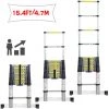 SKECTEN Échelle Pliable, Échelle Télescopique, 4.7 Mètre(s), Sac De Transport OFFERT, Charge Maximale: 150 Kg