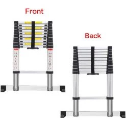 SKECTEN Échelle Télescopique En Aluminium - 2.00 Mètres -Pas Cher Échelle Magasin 33222822 4