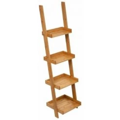 FIVE SIMPLY SMART Étagère 4 Niveaux Échelle "Sicela" 144cm Naturel