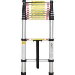 TODECO Echelle Telescopique, échelle Pliable, 3,2 Mètre(s), EN 131, Charge Maximale: 150 Kg -Pas Cher Échelle Magasin 35074792 5